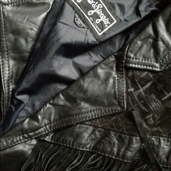 🎩Leather Black Jacket 🎩Made in Argentina 🇦🇷 - Picture 9 of 10